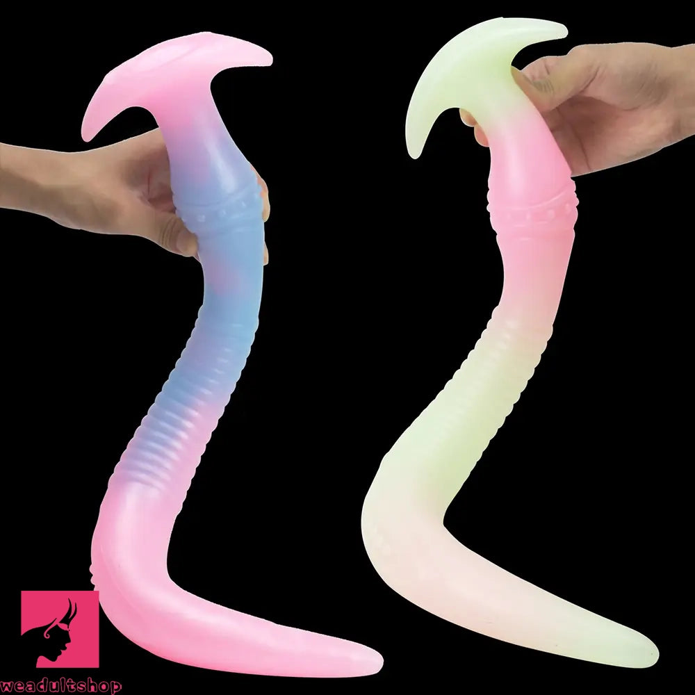 11.02in 15.35in 21.65in Long Huge Prostate Clit Monster Luminous Dildo