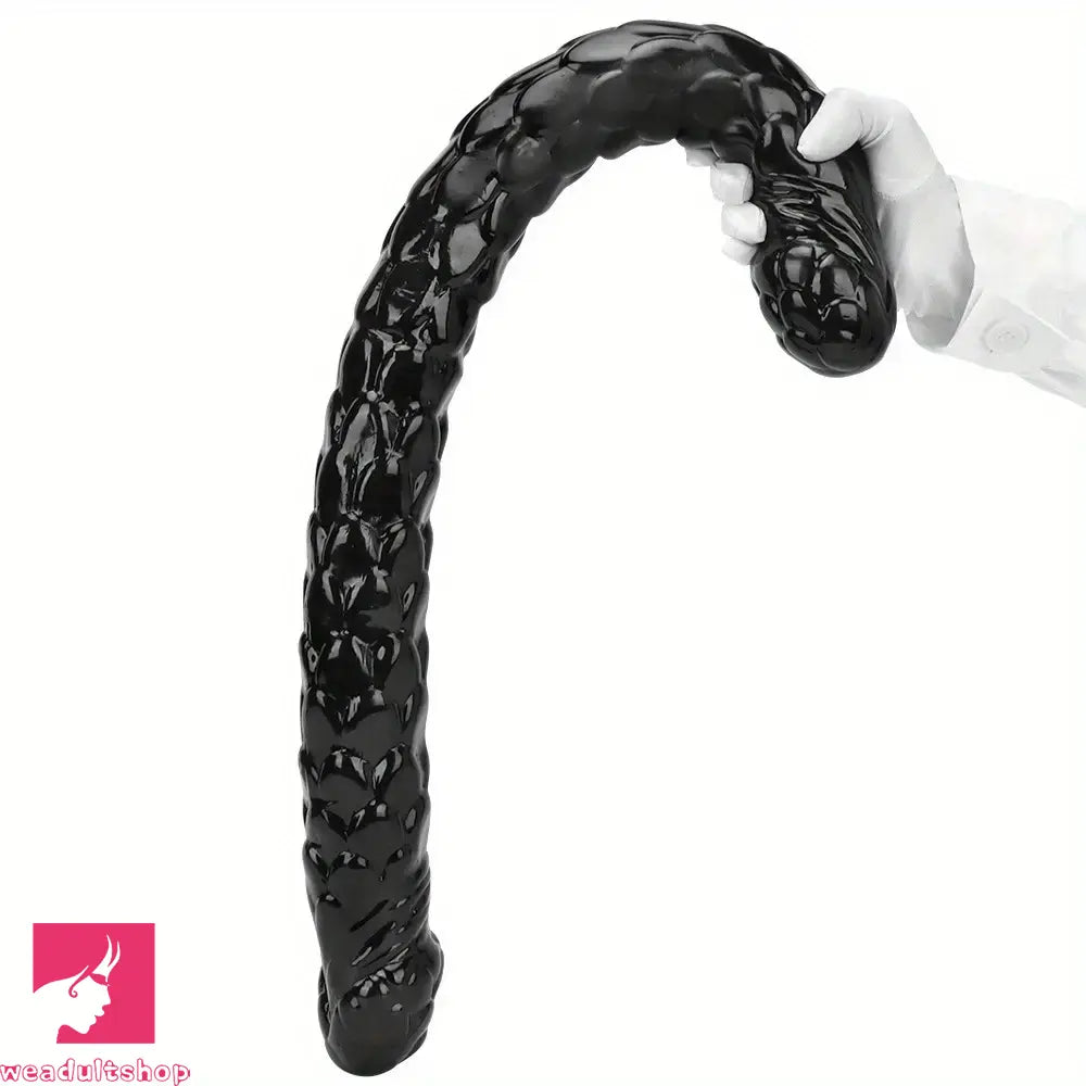20.47in 27.55in Double-Headed Extra Long Fish Scale Huge Dildo For Sex