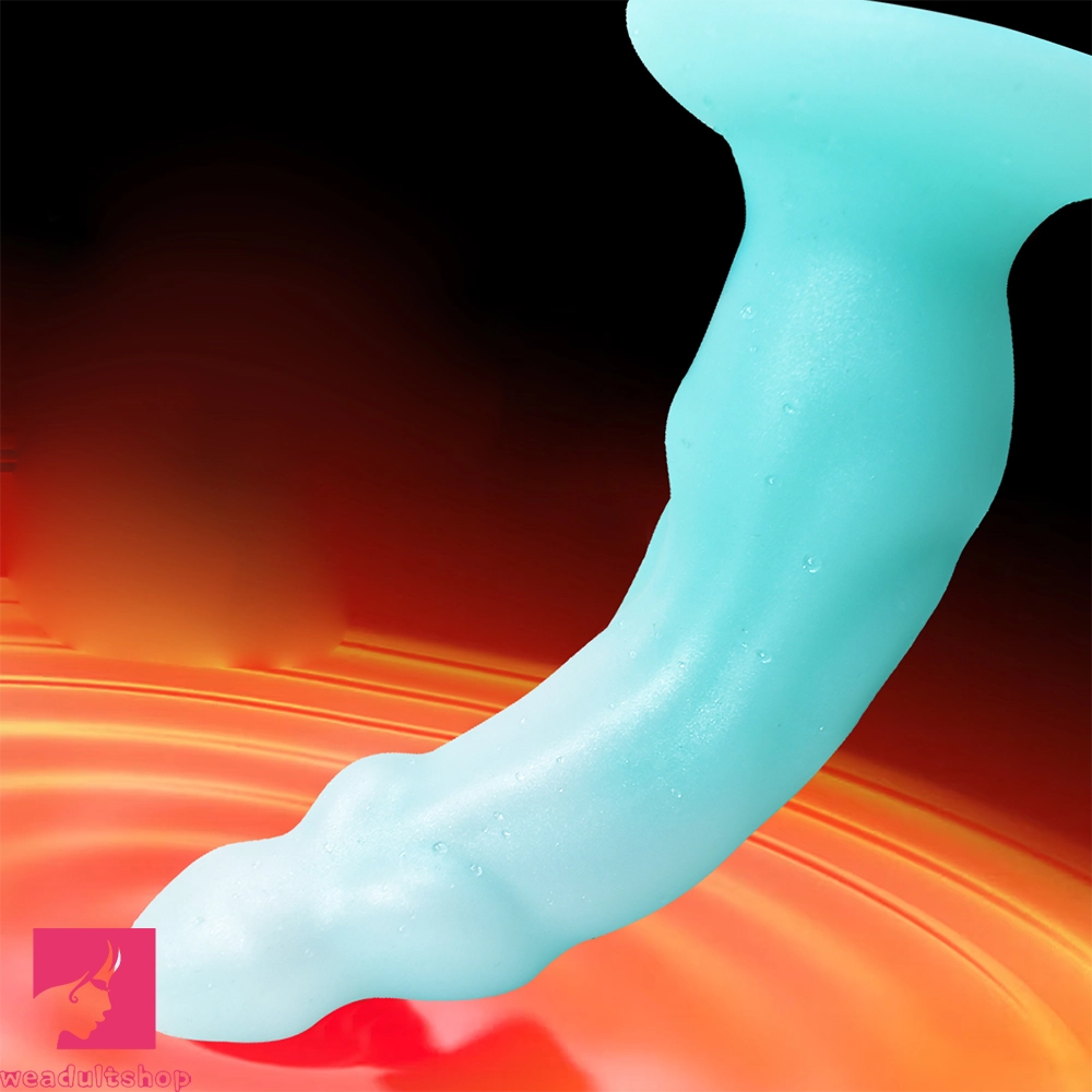 9.44in 10.8in 12.5in Big Luminous Silicone Soft Cock Dildo For Prostate