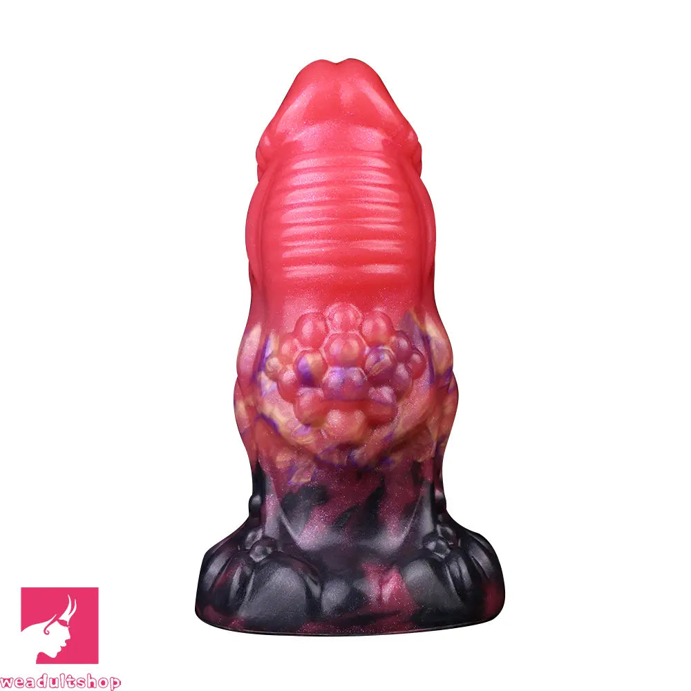 5.51in Fantasy Monster Thick Odd Dildo Silicone Soft Sex Toy For Clit