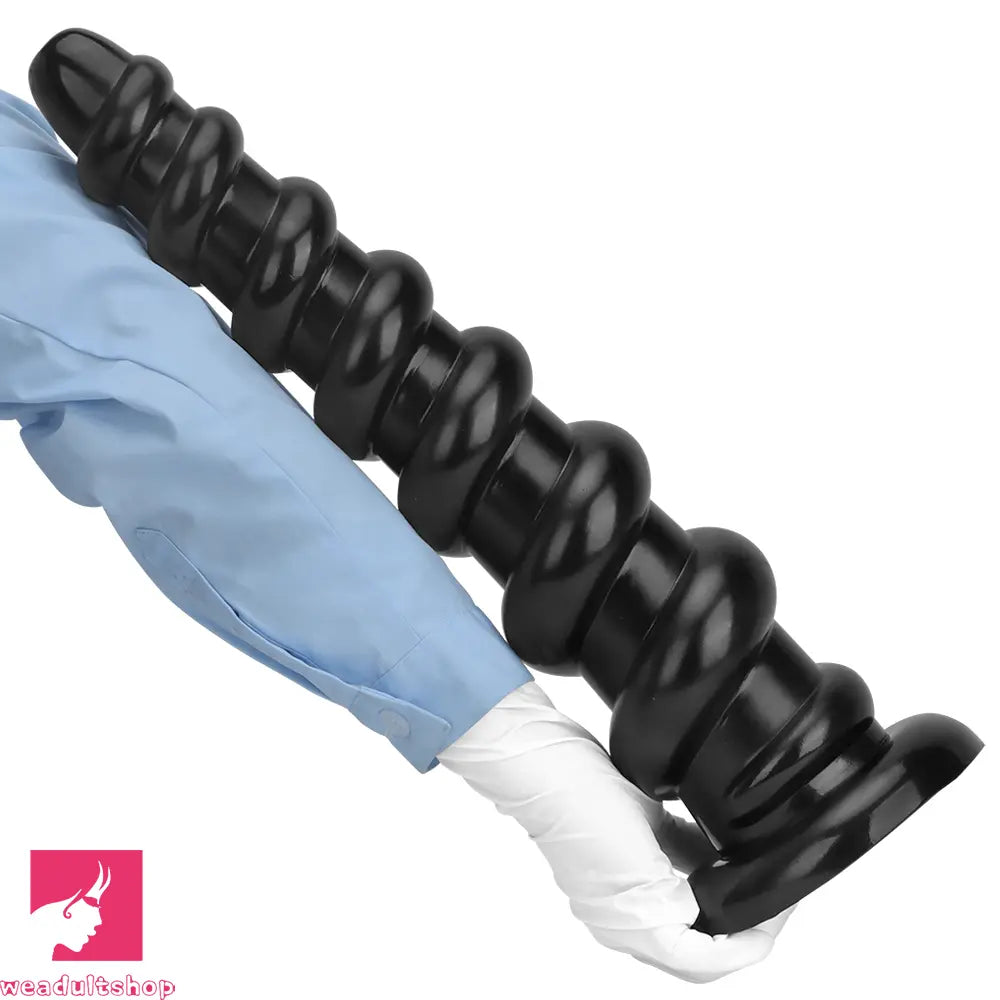 11.02in 13in 15.55in 17.32in 19.68in Super Long Huge Thread Butt Cock Dildo