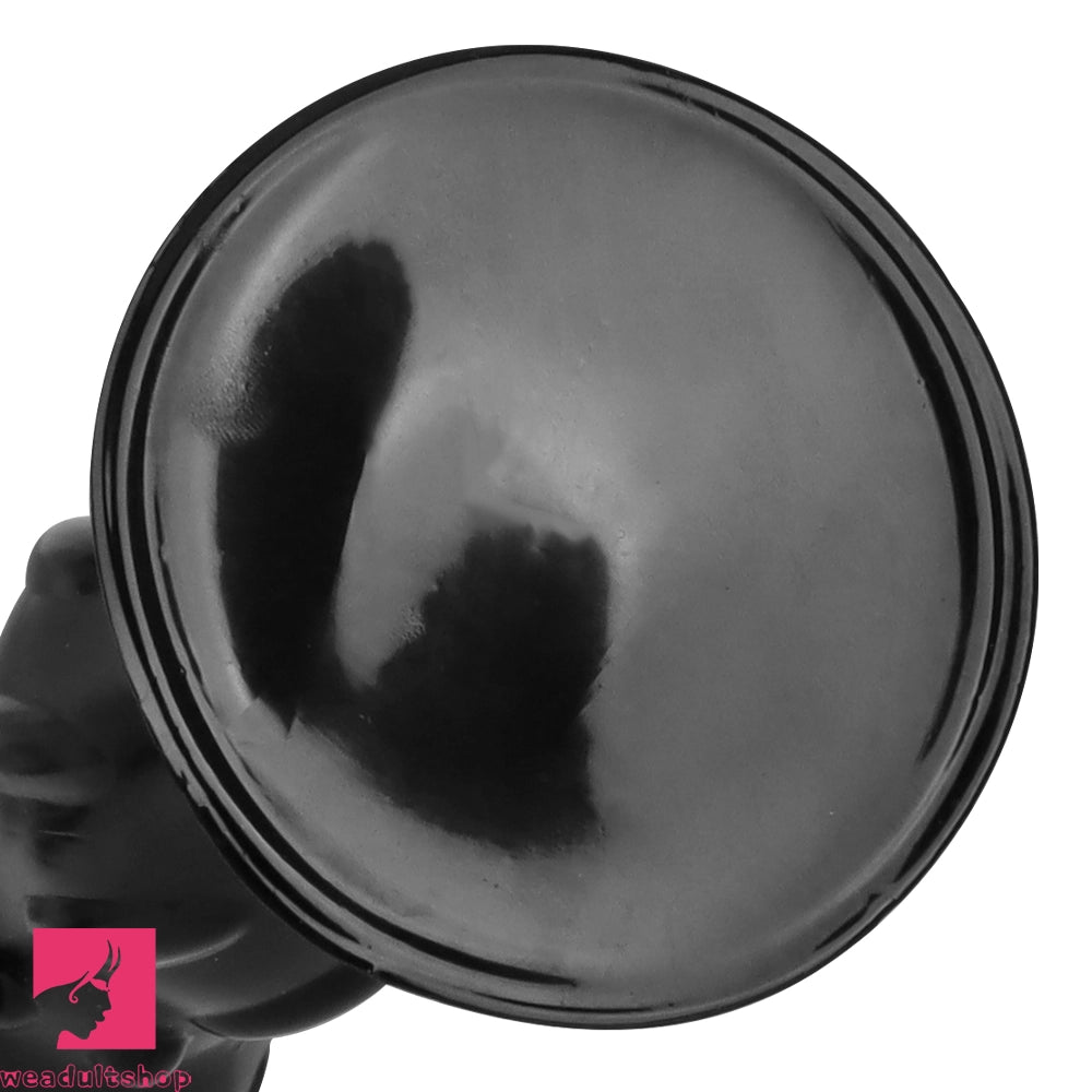 8.07in 11.22in Wearable Anal Beads Practice Dilation Big Black Cock Dildo