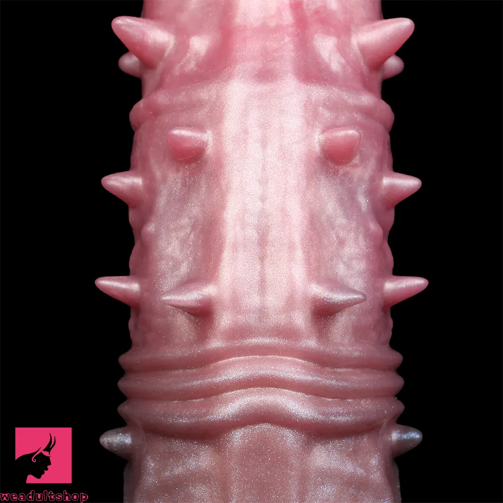 7.48in Spiked Horse Cock Sleeve Dildo Fantasy Penis Extender Cock