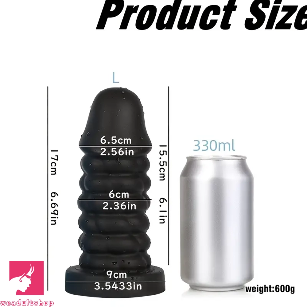 4.72in 5.9in 6.69in 7.87in 9.06in 10.24in Large Anal Plug Dildo Clit Toy