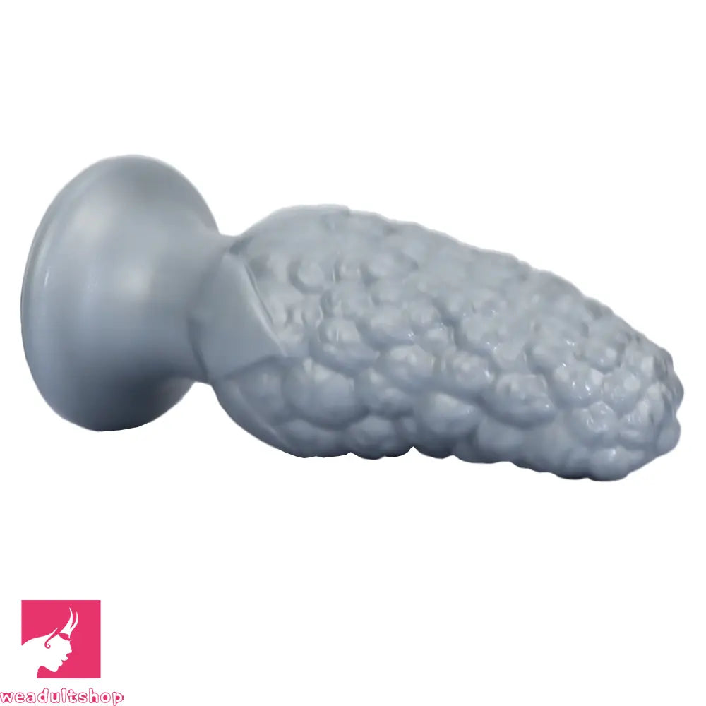 7.16in Graininess Raised Particles Reminiscent Corn Soft Butt Plug Dildo