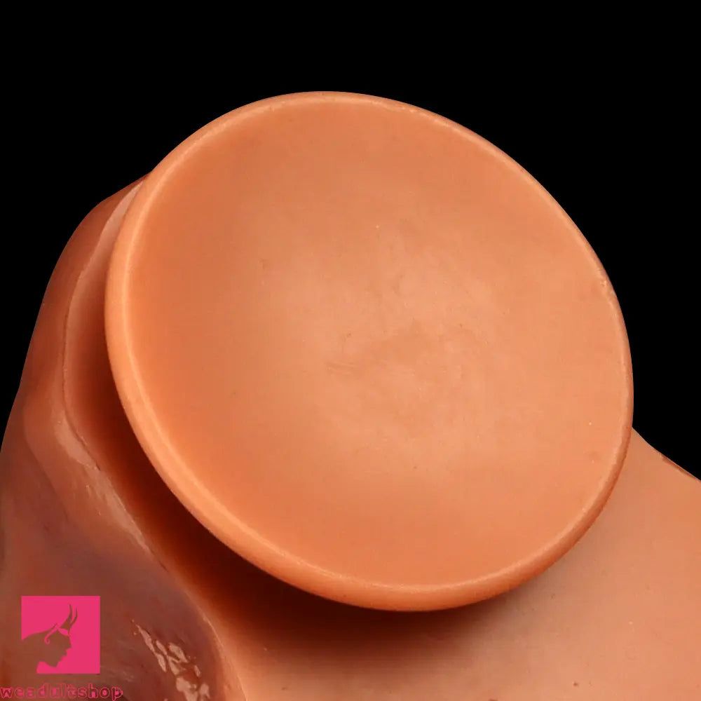 17.91in Extra Long Large Anal Liquid Silicone Dual Hardness Soft Dildo