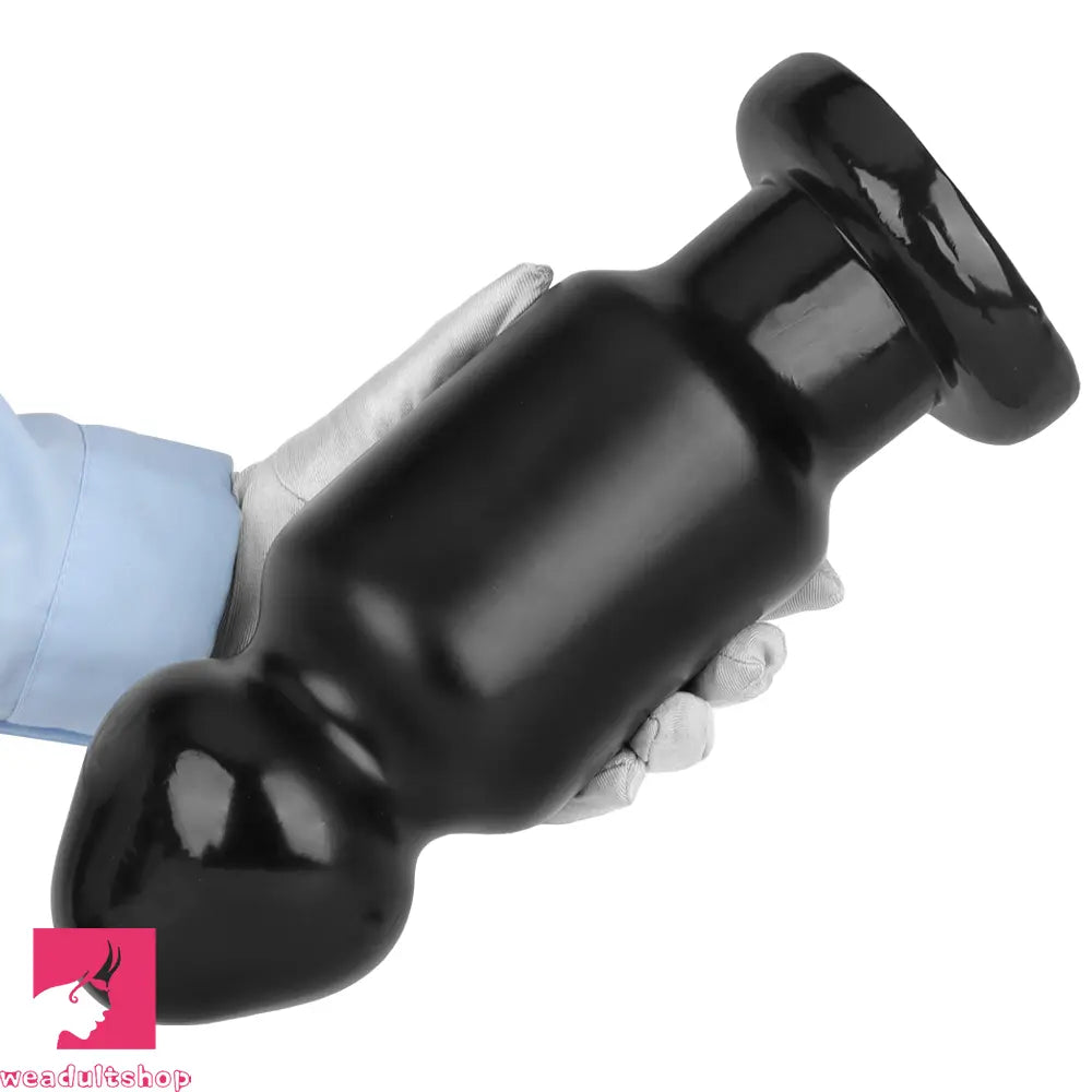 7.87in 11.22in Big Black Large PVC Anal Plug Dildo For Anal Expansion Love