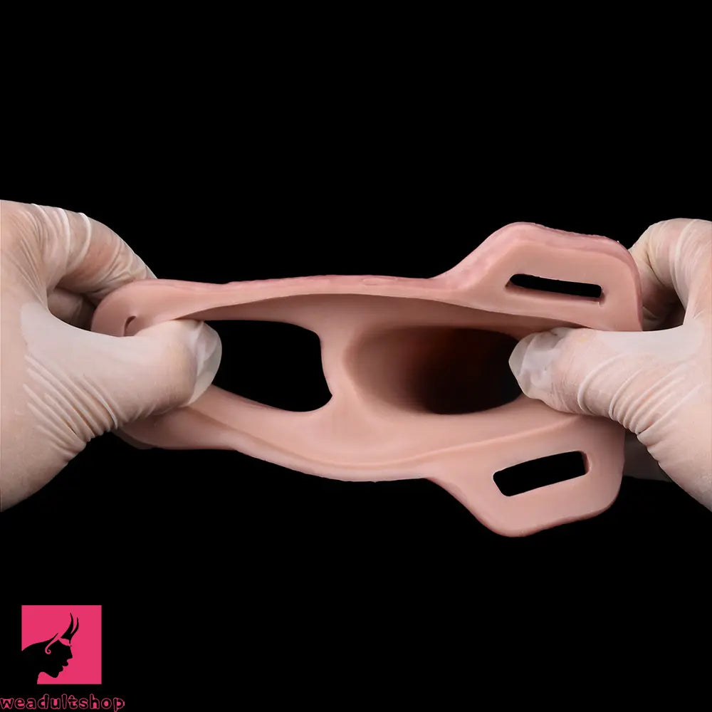 5.7in Strap on Penis Extender Penis Sleeve Dildo Passion Cervix Stimulator