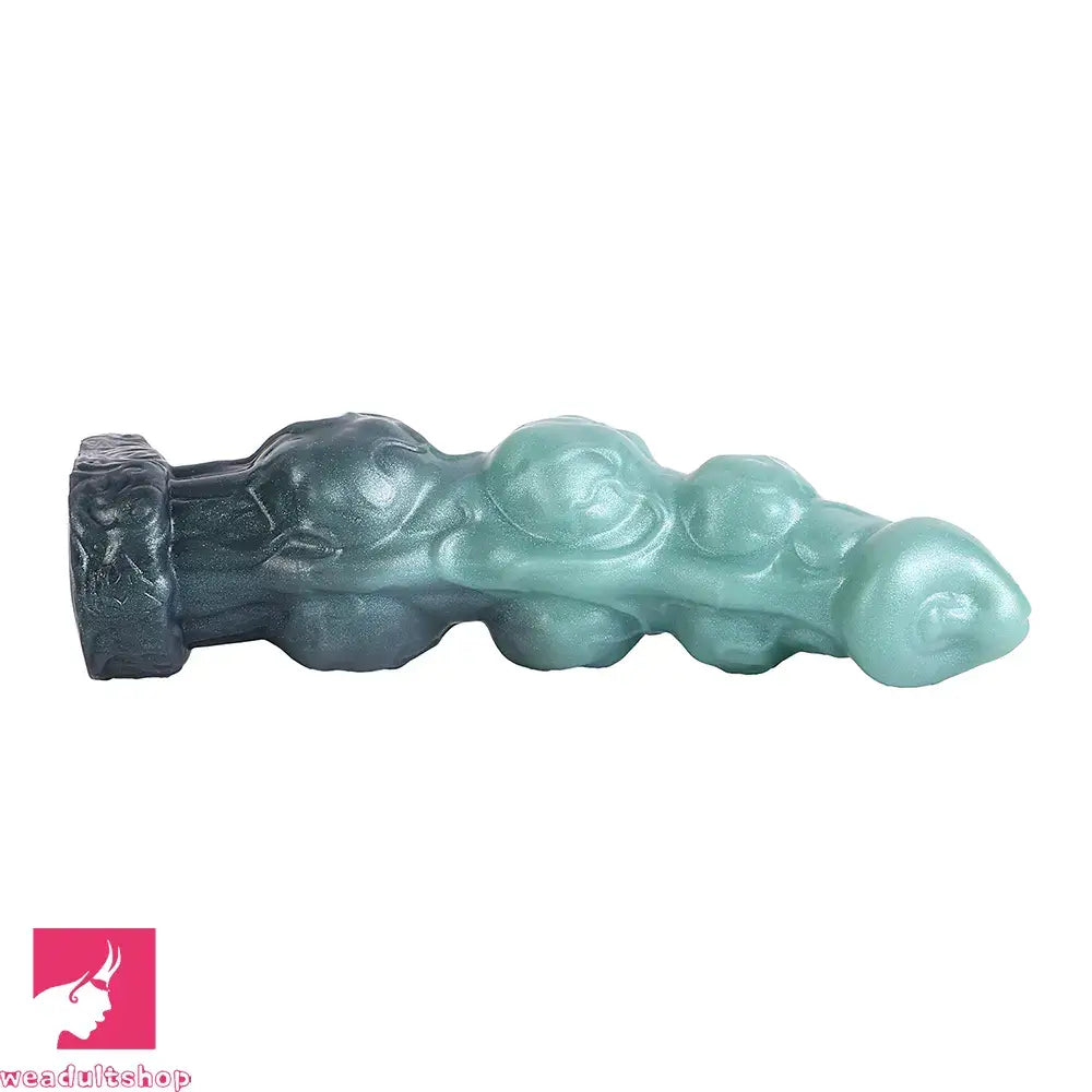 8.85in Platinum Liquid Silicone Penis Sleeve Dildo For Thickening Real Toy