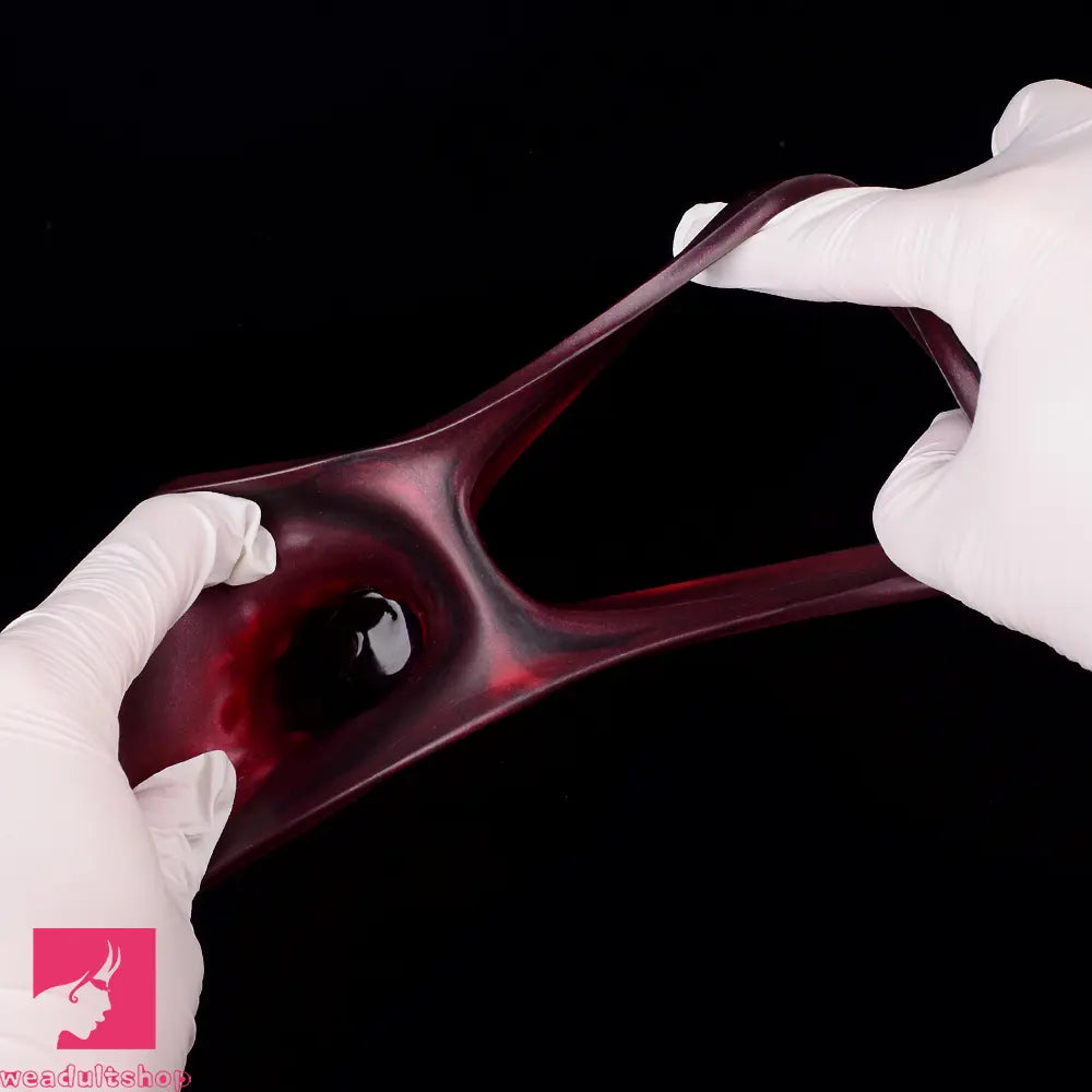 5.98in 7.09in Silicone Tentacle Sleeve Knot Vibrating Hollow Female Dildo