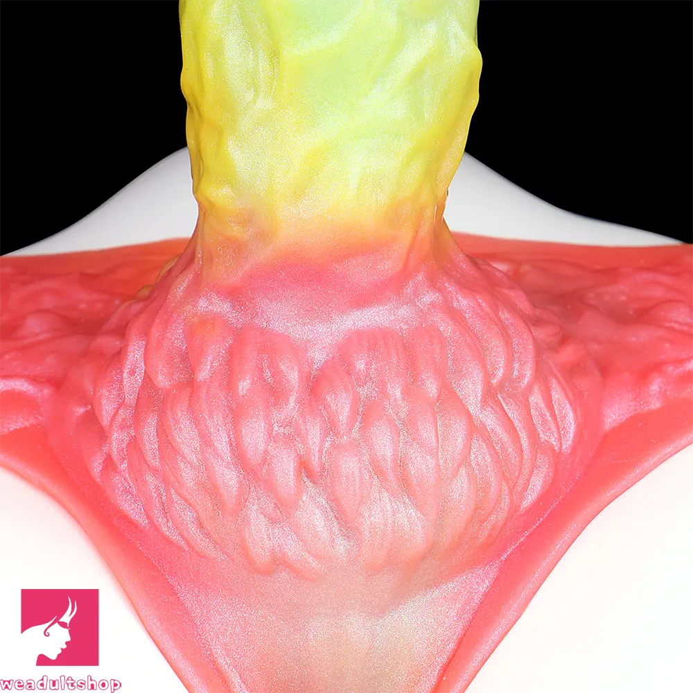 9.17in Monster Fantasy Silicone Soft Strap on Hollow Dildo Panty Cock