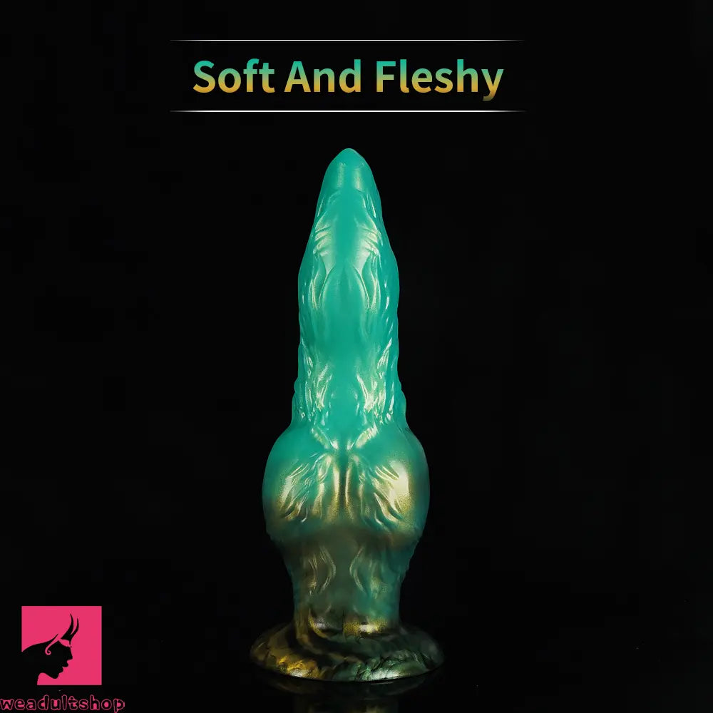 Realistic Monster Dog Animal Fantasy Knot Penis Soft Dildo Male Cock Toy