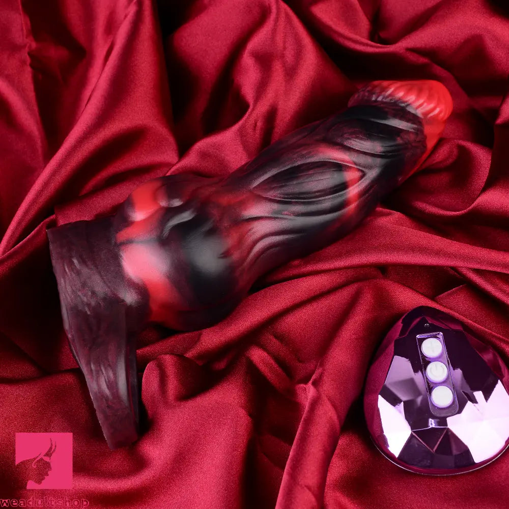 5.91in 7.17in Silicone Cock Sleeve Soft Vibrating Hollow Fantasy Penis Dildo