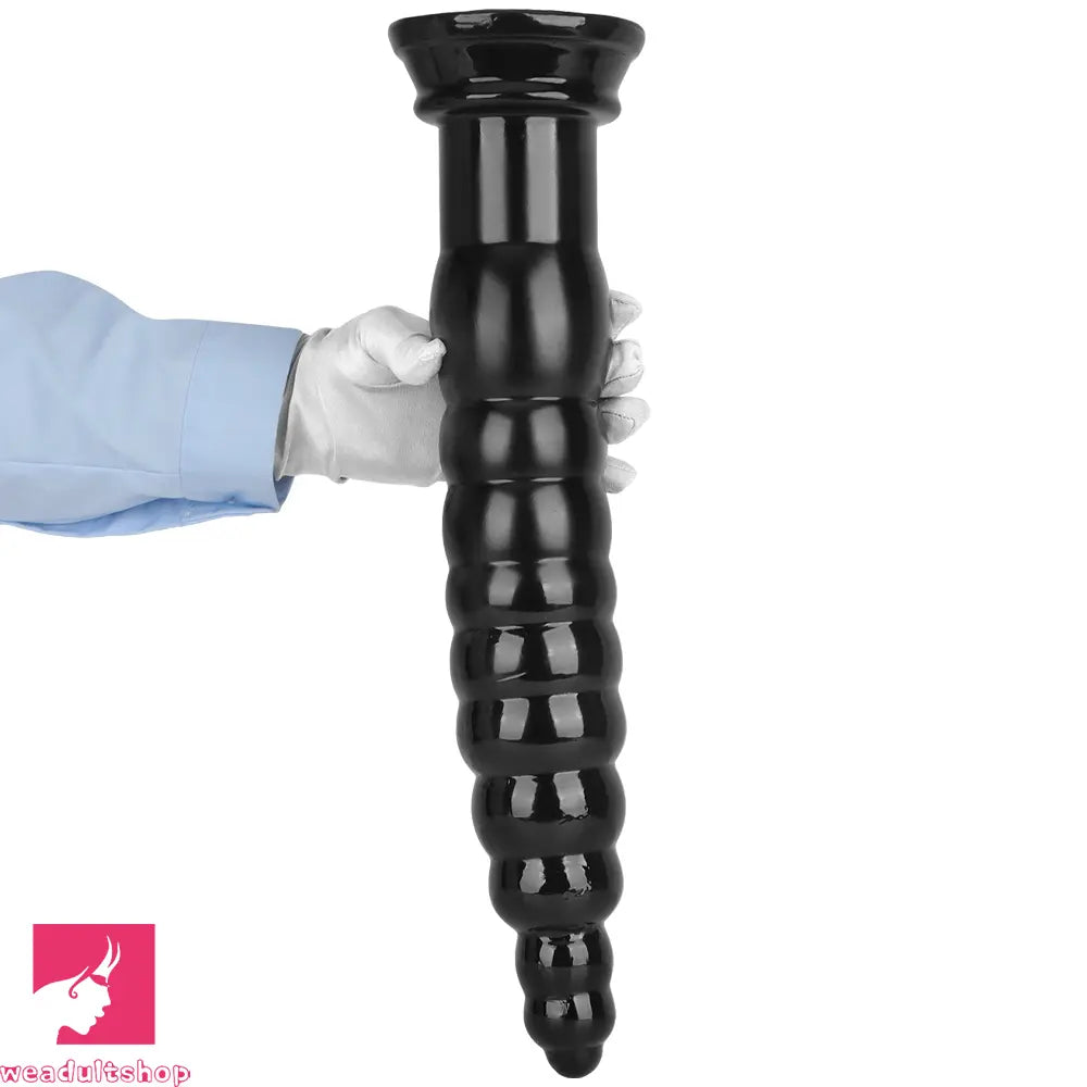 12.6in 17.32in PVC Super Long Large Thick Anal Plug Dildo Torture Cock