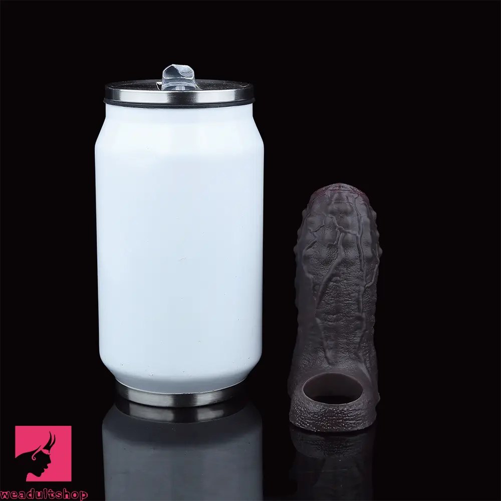 3.7in Super Soft Adult Men Cock Sheath For Couple Dildo Sleeve Cock Toy