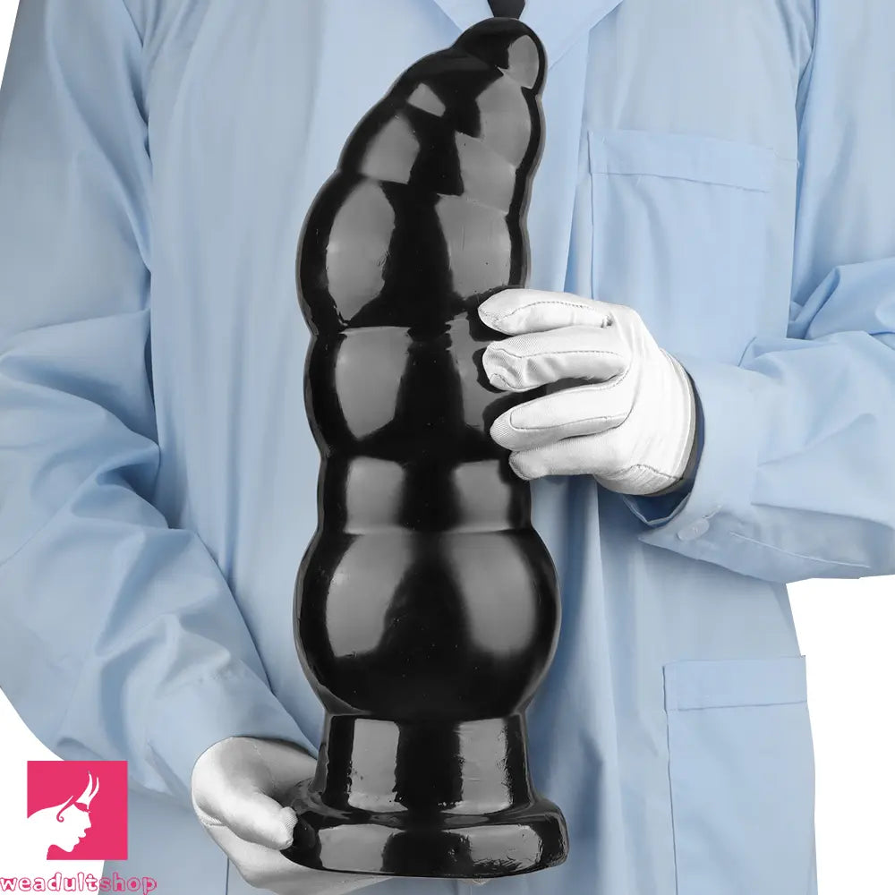 10.23in 14.56in Giant Penis Butt Plug Small Head PVC Fantasy Cock Dildo