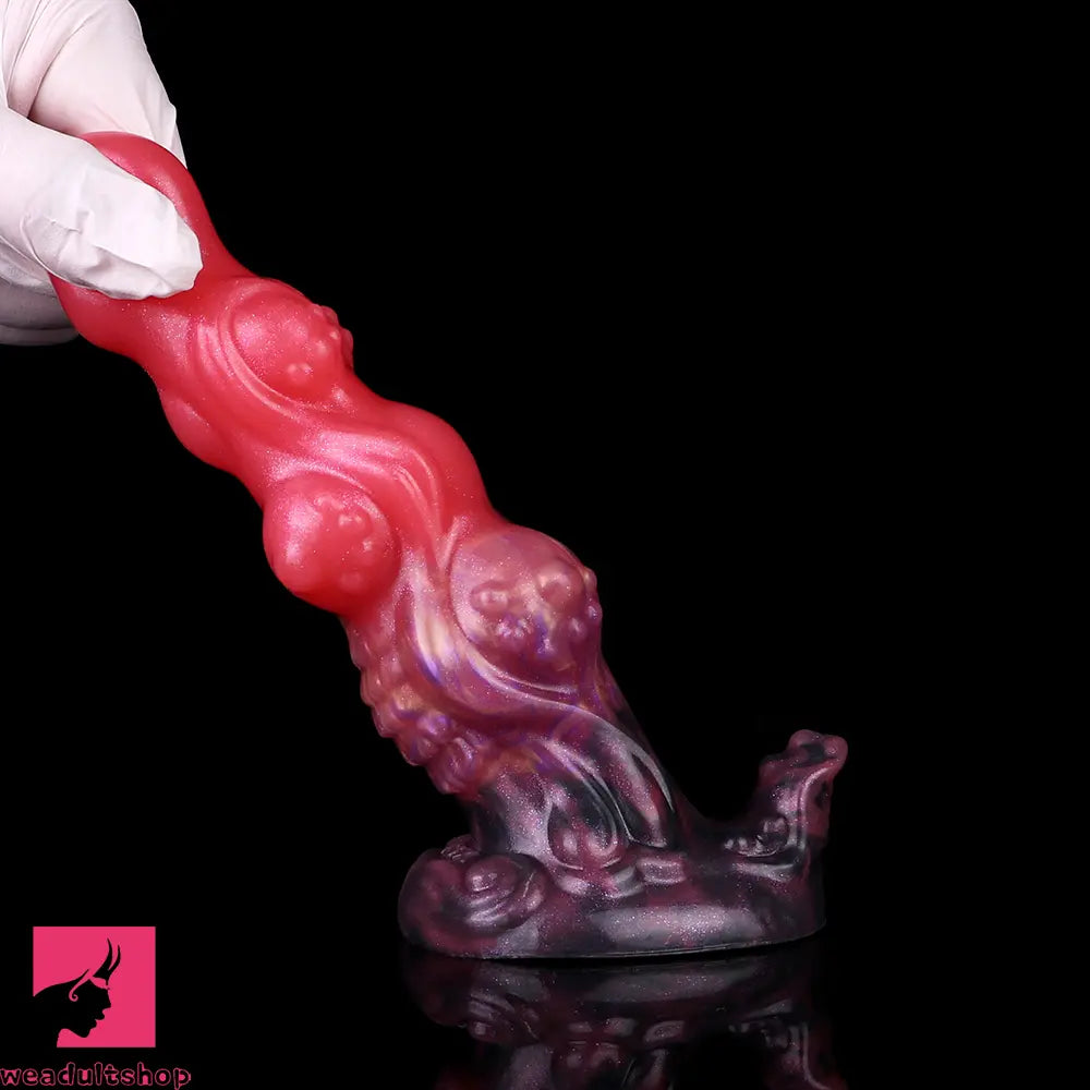 5.91in Fantasy Silicone Soft Odd Dildo Durable Construction Cock Sex