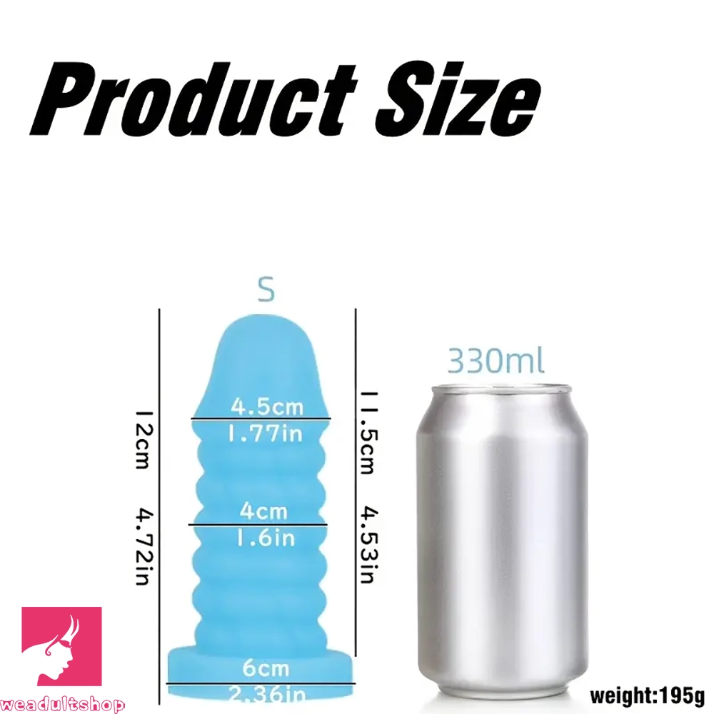 4.72in 5.9in 6.69in 7.87in 9.06in 10.24in Large Anal Plug Dildo Clit Toy