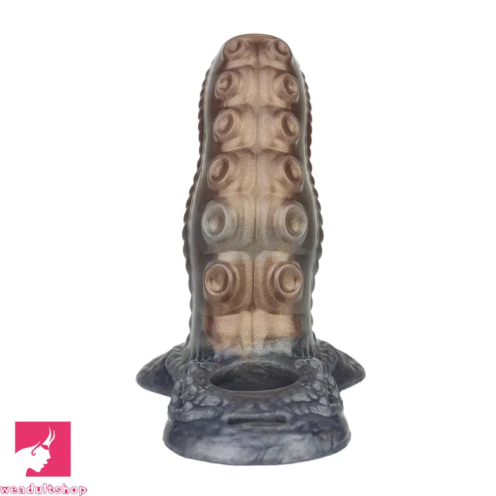 4.02in 4.76in 6.06in 6.69in Tentacle Strap on Hollow Penis Sleeve Dildo