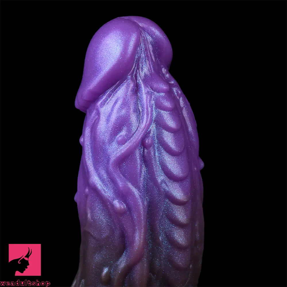 6.18in Dragon Fantasy Hollow Spiked Soft Dildo Sleeve For Cock Enlargement