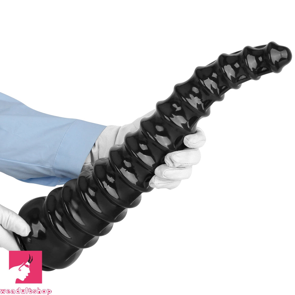 10.82in 13.38in 16.73in Super Large Black Anal Plug Dildo For Adult Women