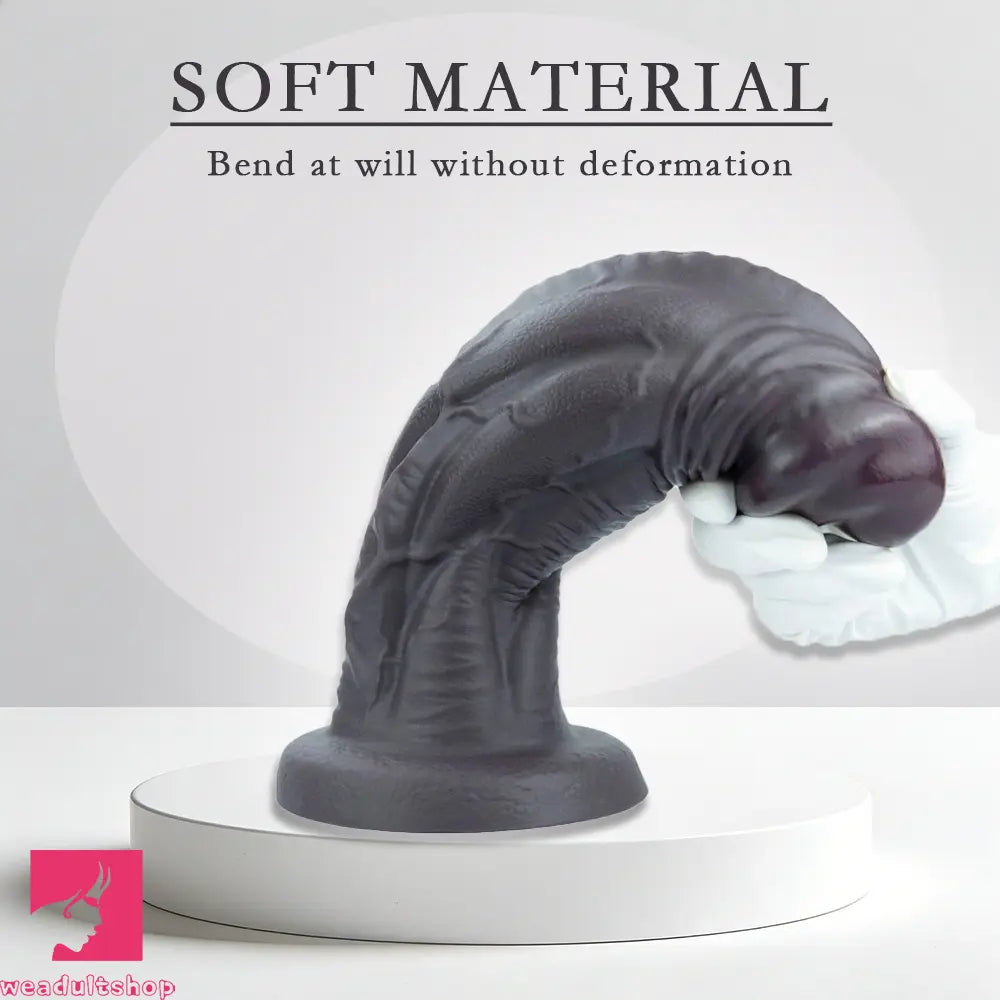 8.66in 10.23in 11.9in Real Feeling Silicone Soft Big Dildo For Handsfree Play