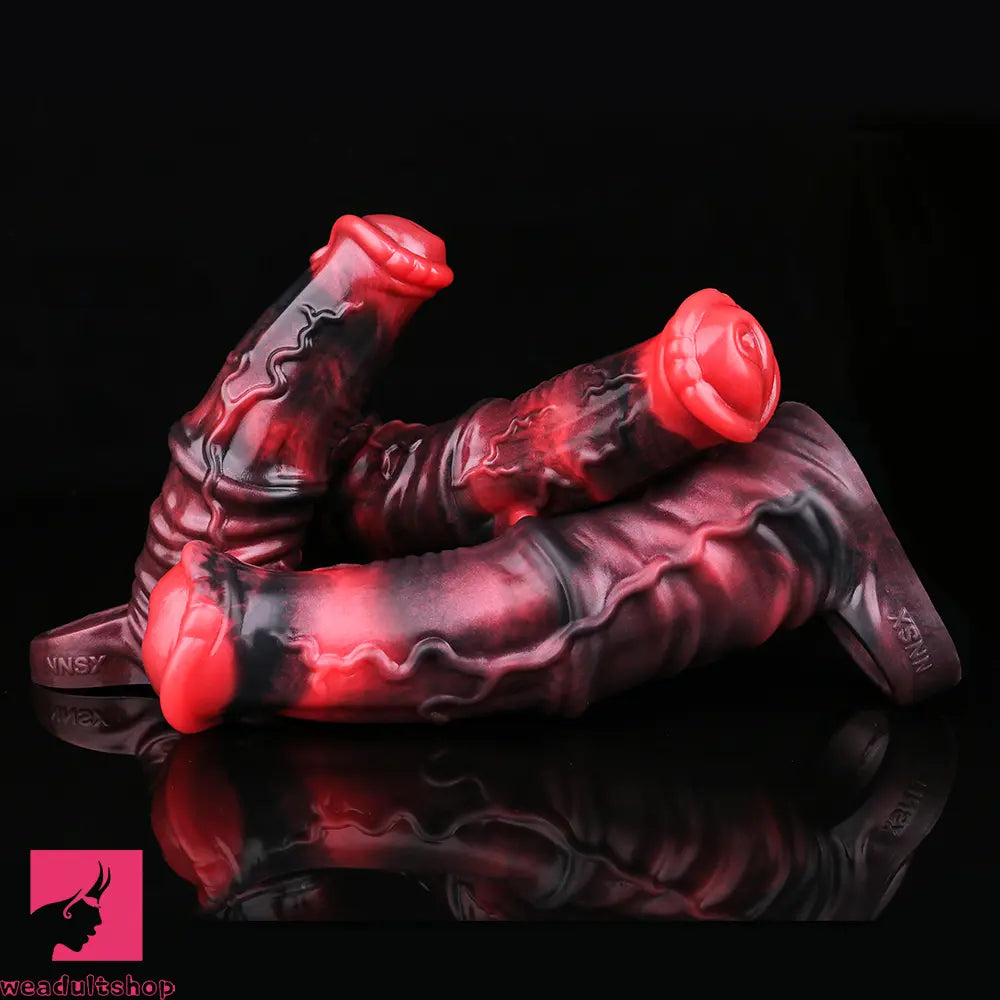6.1in 6.89in 7.95in Horse Animal Penis Soft Dildo Sleeve Penis Extender
