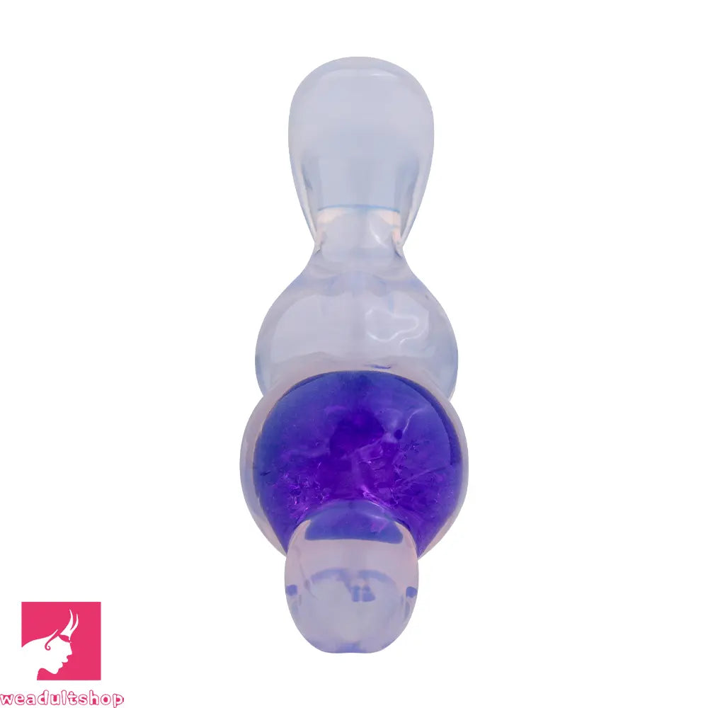 4.92in Silicone Anal Plug Dildo Realistic Design Masturbation Aid Toy