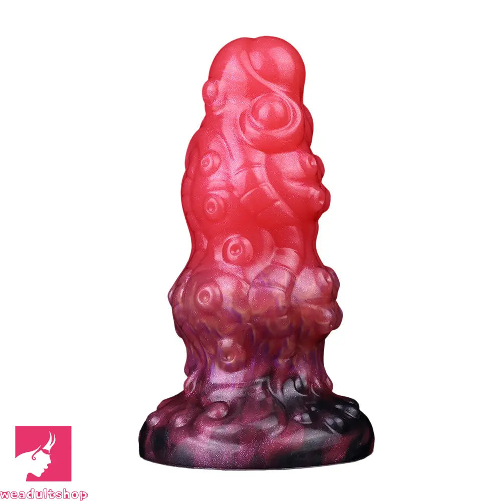 5.91in Fantasy Silicone Soft Monster Cock Dildo With Suction Cup Penis