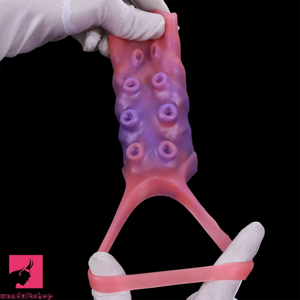 3.14in 4.13in 5.11in Tentacle Small Dildo Sleeve Adult Male Pornographic Tool