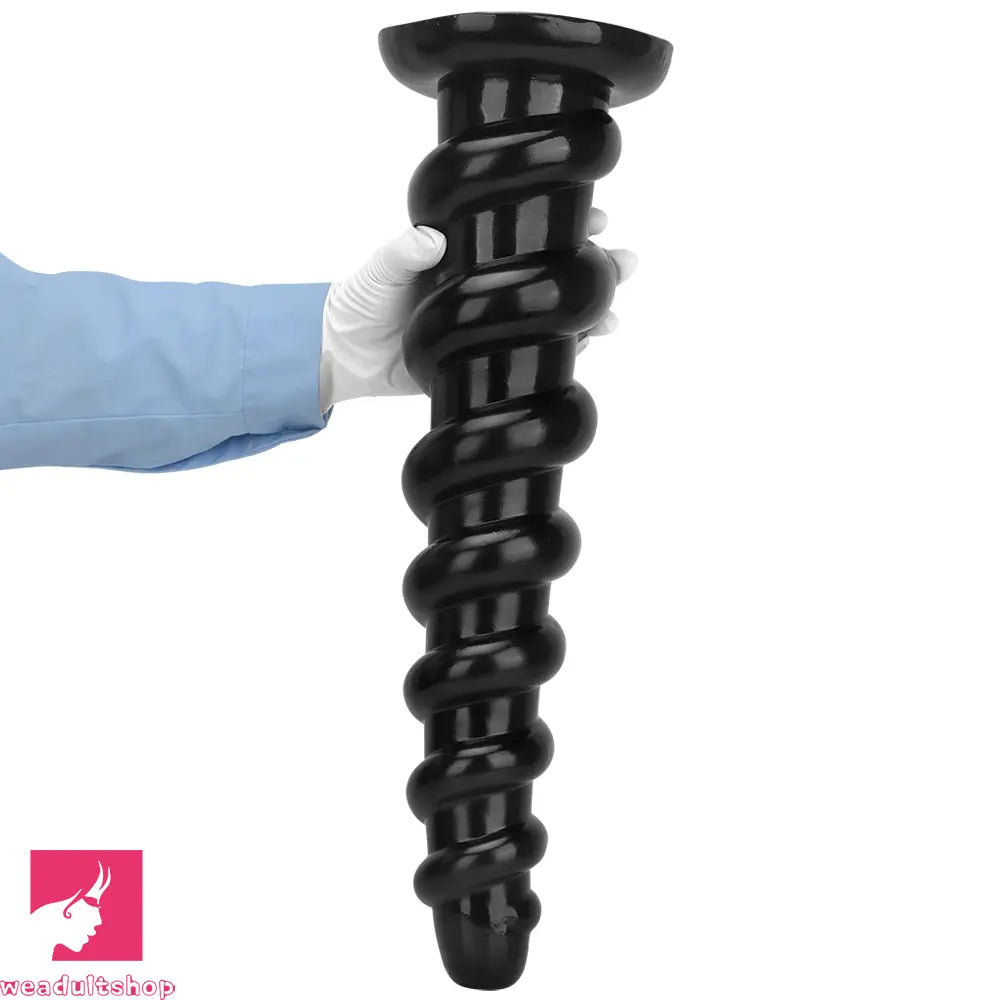 11.02in 13in 15.55in 17.32in 19.68in Super Long Huge Thread Butt Cock Dildo
