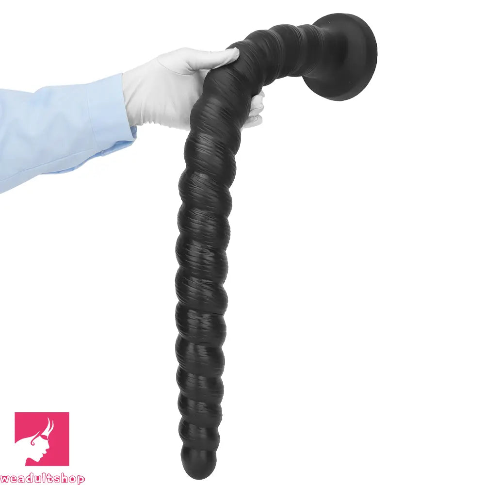 20.47in 26.37in Liquid Silicone Super Long Large Butt Plug Dildo For Sex