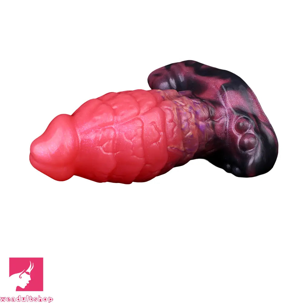 5.31in Fantasy Odd Silicone Soft Dildo Bedroom Accessory For Solo Sex