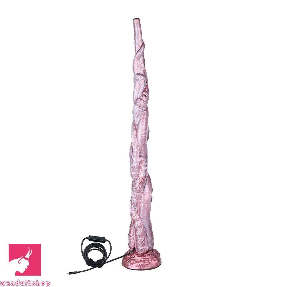 25in Tentacle Huge Long HD Camera Dildo Silicone Adult Toy Anal Stimulation