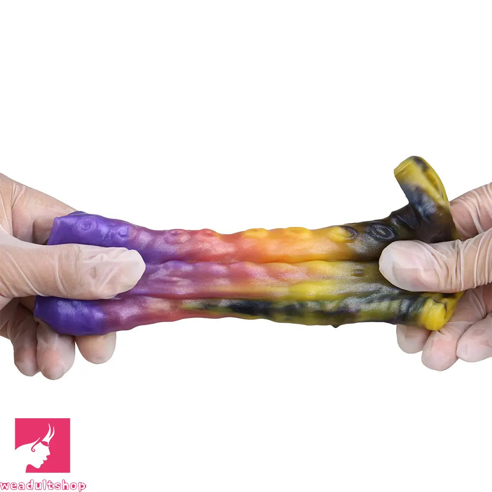 4.72in Zothos Umbrvort Tentacle Silicone Soft Dildo Sleeve Penis Extender