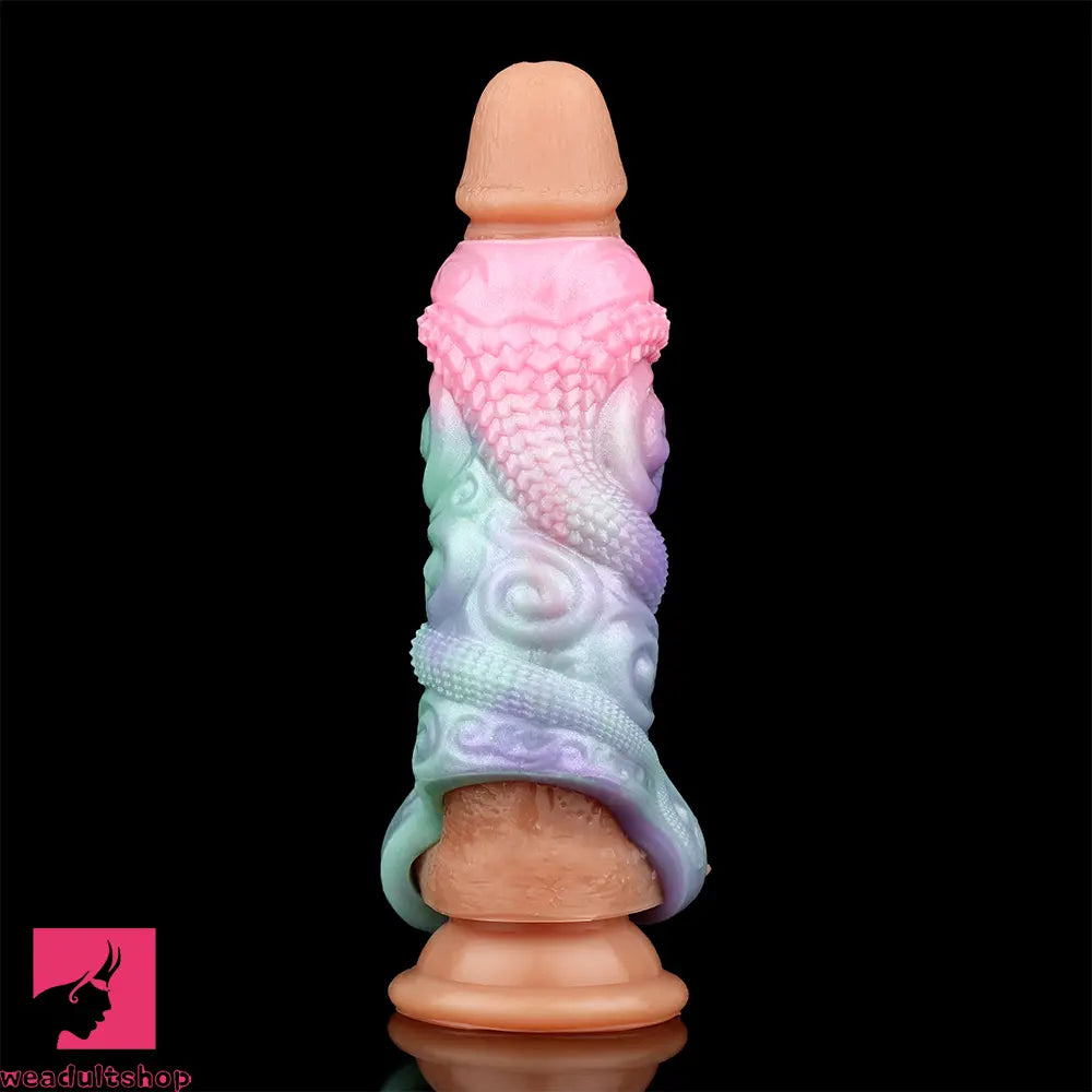 5in Wyrm Bloom SHAZ-3017 Fantasy Hollow Dildo Sleeve Cock Extension