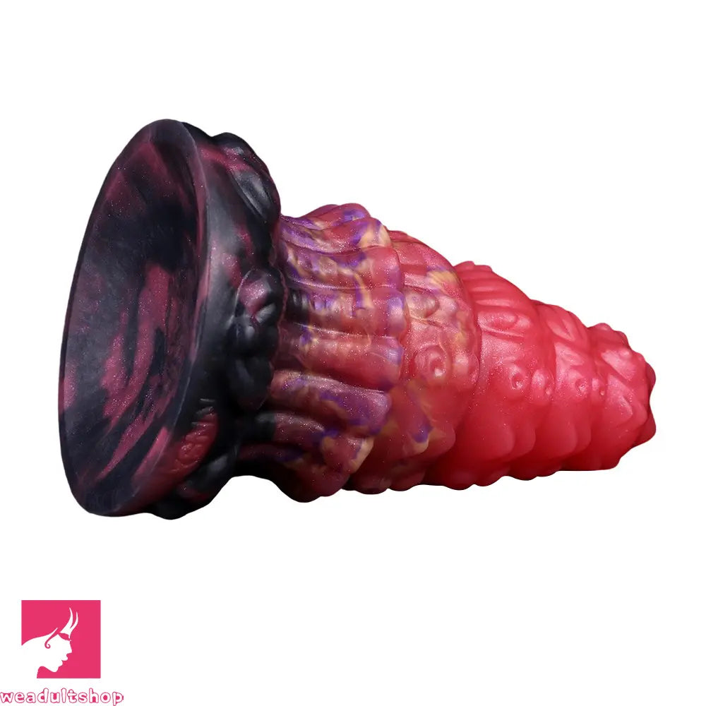 5.83in Fantasy Odd Silicone Soft Cock Dildo Hands-Free Clit Stimulator