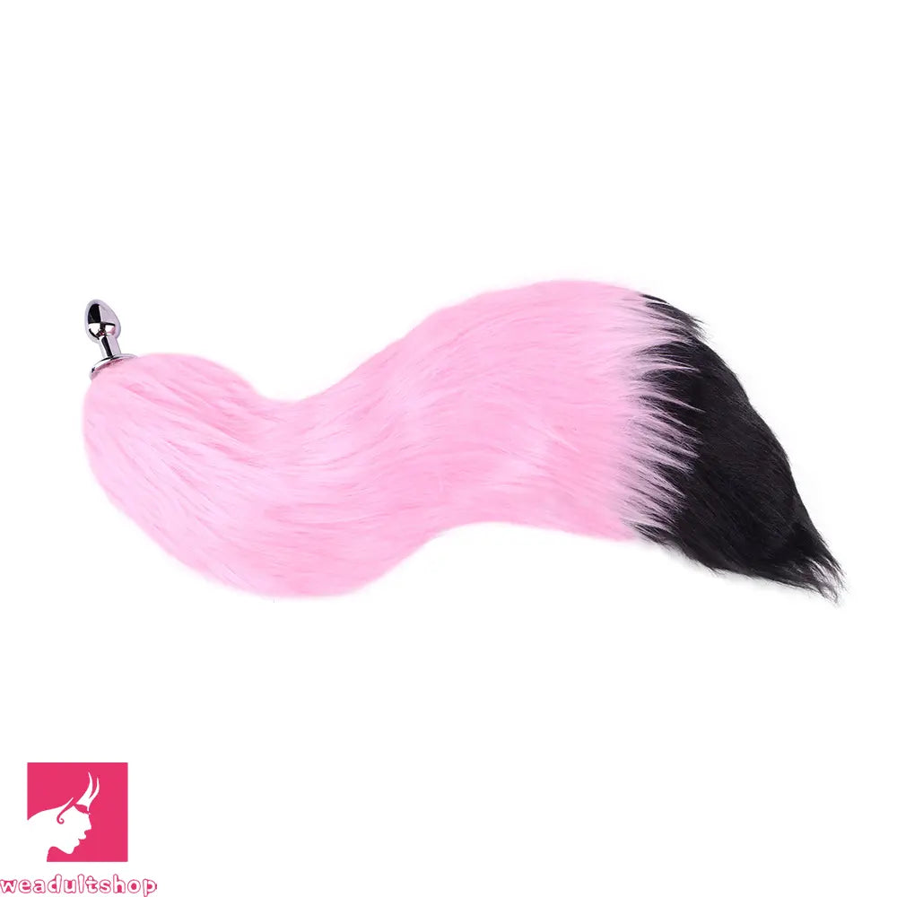 4.48in Fox Tail Wear Anchor Fantasy Dildo Butt Plug For BDSM Role Sex