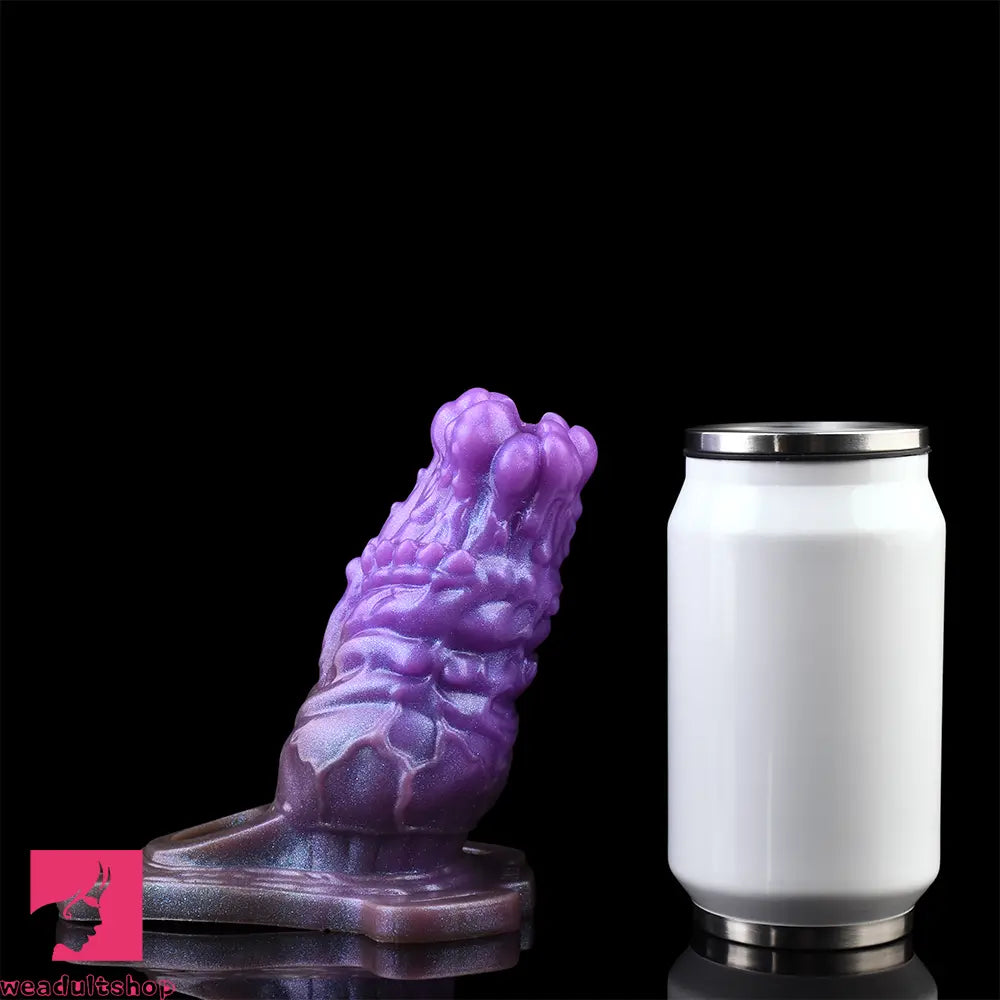 5.55in Dragon Silicone Floppy Beast Creature Fantasy Hollow Dildo Sleeve