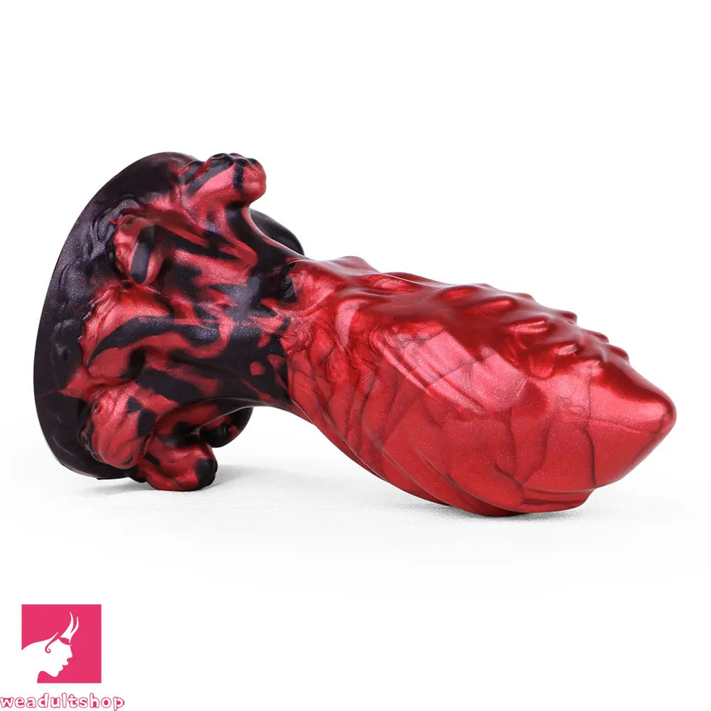 5.83in Monster Fantasy Silicone Soft Dildo Male Masturbator Anal Plug