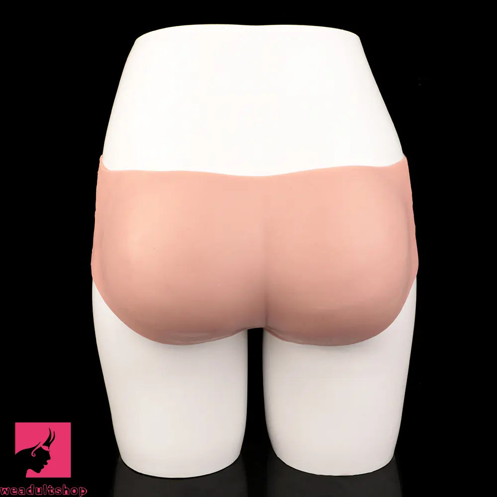 9.25in Hollow Penis Dildo Sleeve Silicone Soft Pants For Hands-Free Sex