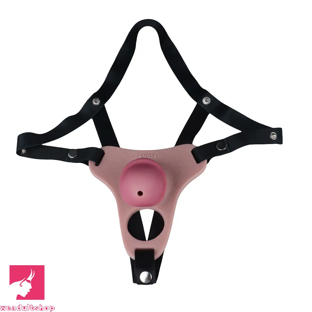 4.33in Strap on Chastity Dildo Wearable Realistic Cock Cage For Men Dilator