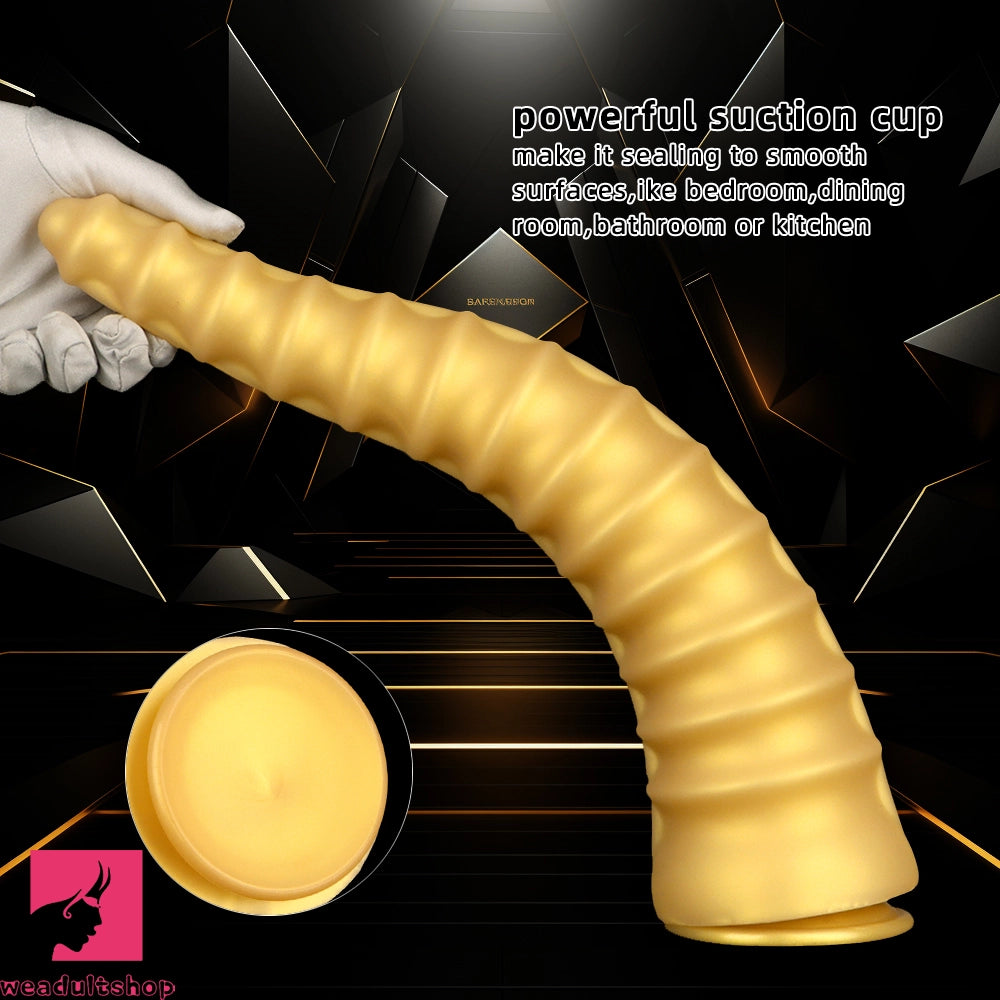 10.82in 13.38in 16.73in Silicone Sharp Tip Dragon Long Big Thick Cock Dildo