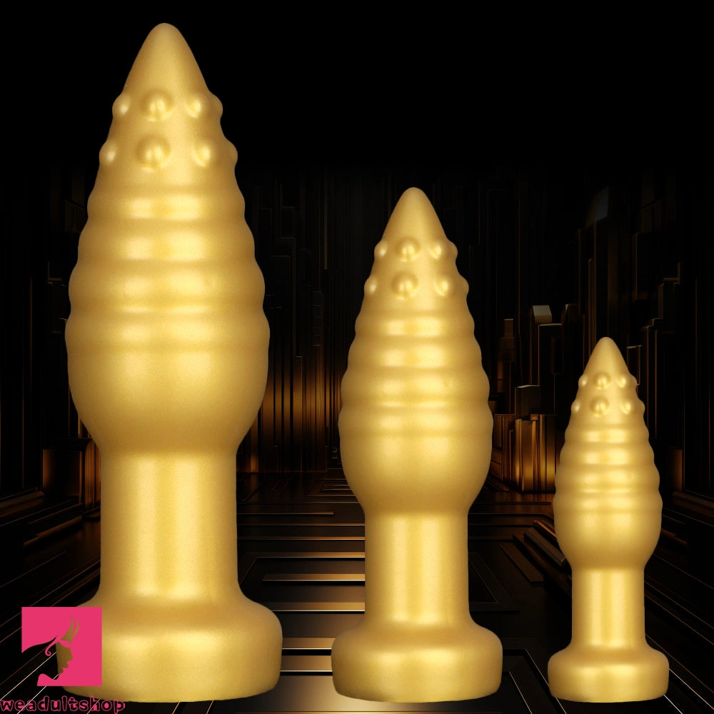 5.51in 7.87in 10.23in Extra Large Silicone Soft Spiked Pointed Cock Dildo