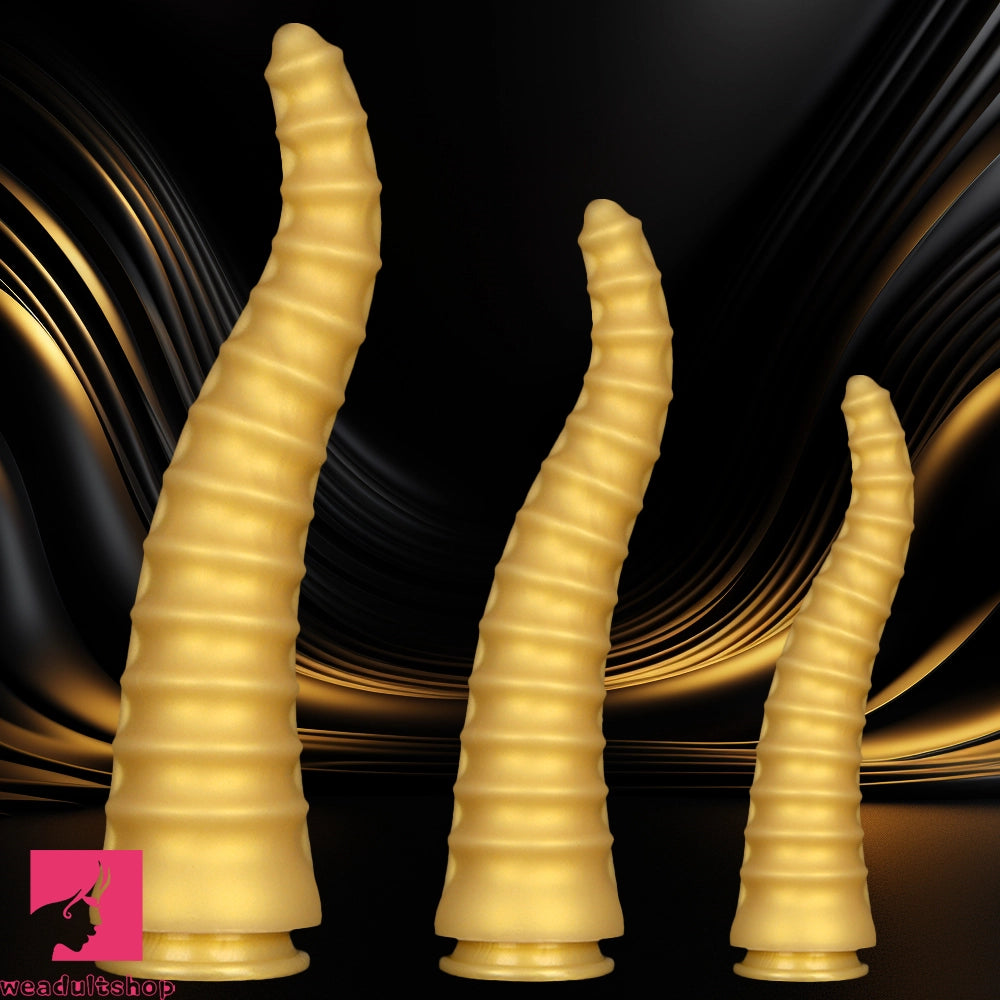 10.82in 13.38in 16.73in Silicone Sharp Tip Dragon Long Big Thick Cock Dildo