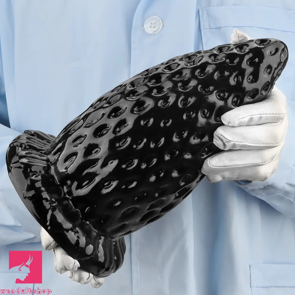 5.9in 8.07in 9.84in Super Thick Strawberry Penis Anal Plug PVC Dildo