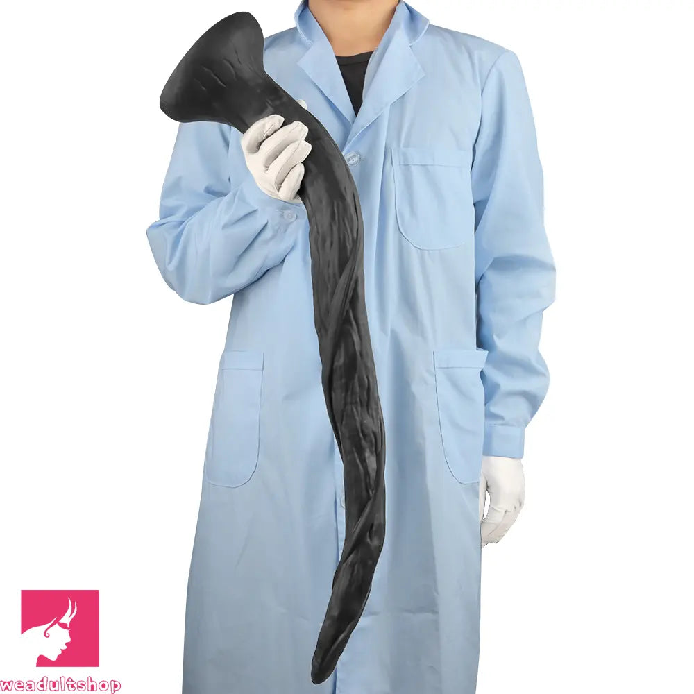 29.92in Super Long Deep Expansion Huge Silicone Butt Plug Dildo Penis Toy