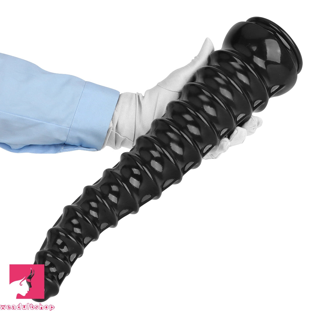 10.82in 13.38in 16.73in Super Large Black Anal Plug Dildo For Adult Women