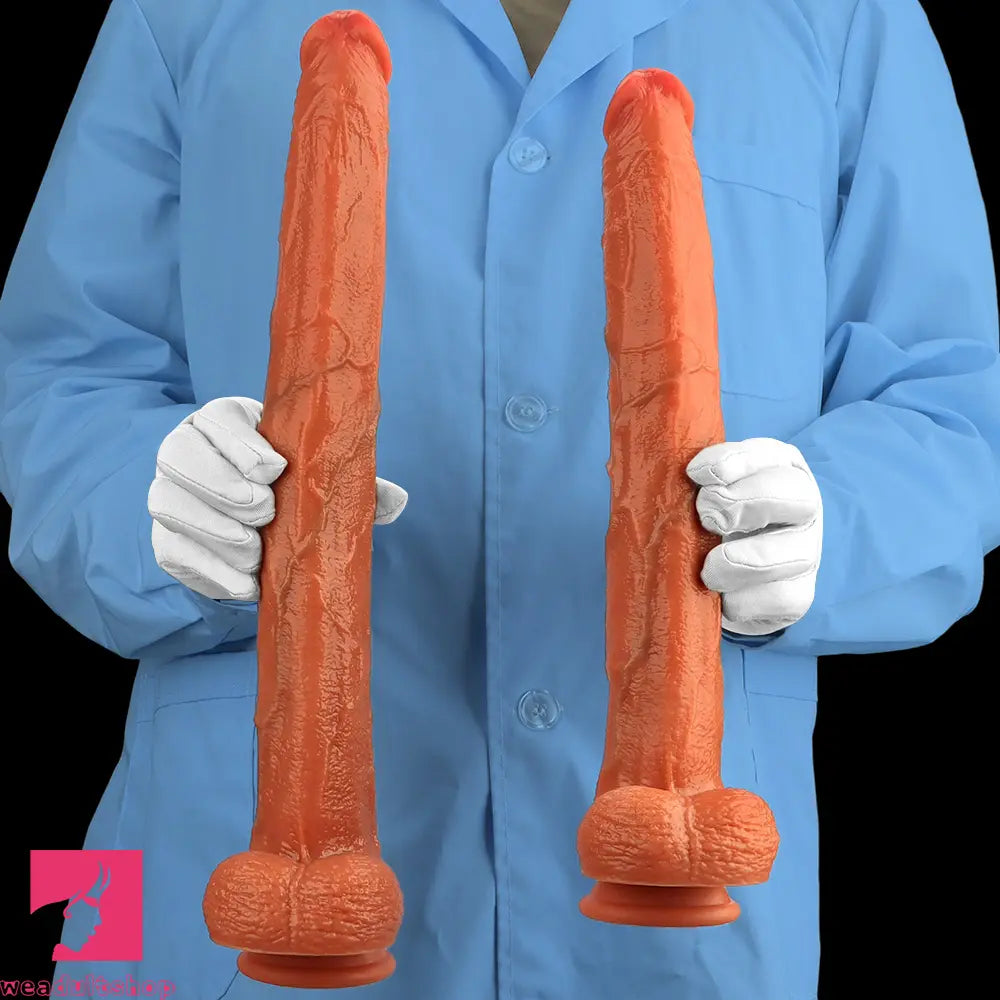 13.97in 15.94in Super Long Huge Silicone Dildo Adult Pleasure Penis Toy