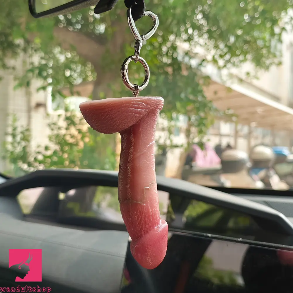 4.7in Silicone Soft Small Cock Dildo For Key Chain For Cock Clit Expansion